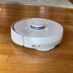 Robot Vacuum and Mop Comb, Washing & Drying, Dirt Sense Ultra Clean, Auto Add Cleaner, LCD Display, Smart Swing, Arcuate-Route, WiFi, APP Control, White photo review